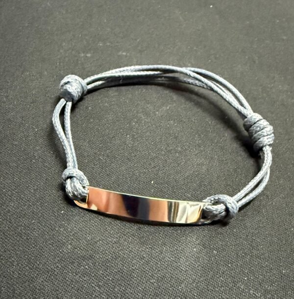 Bar Charm Macrame Bracelets - Image 2