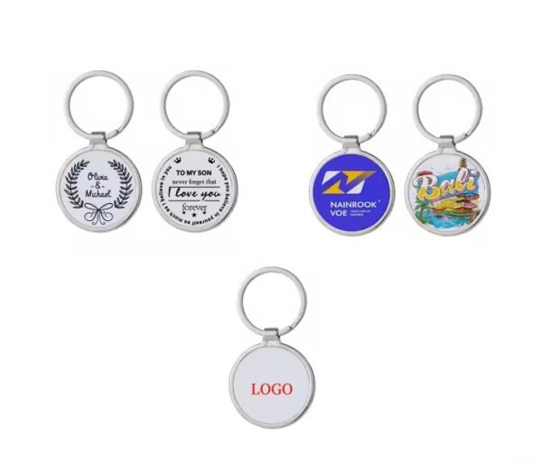 Key Chain tag PHOTO + Engrave - Image 3