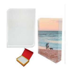 Blanks Crystal Tabletop Decor Decorative Signs Plaques Custom Photo Frame DIY Picture Frame (Blank - Rectangle)
