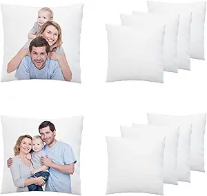 Printing Sofa Coach Decor White 15.7”x15.7”