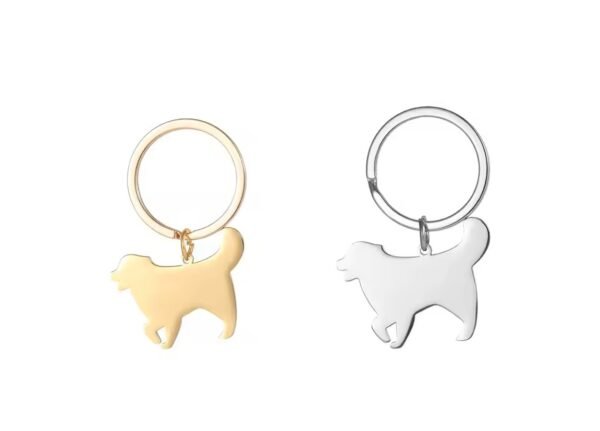 Pet love Keychain Engrave
