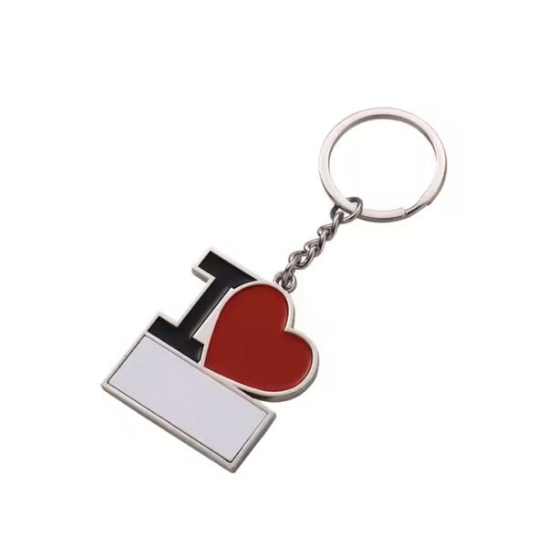 Love Metal Keychain - photo