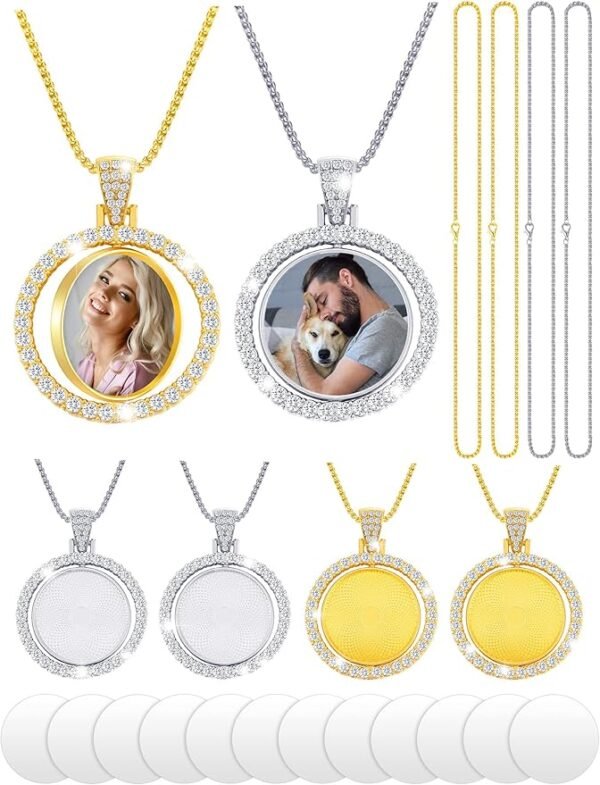 Round Rhinestone Bezel Trays