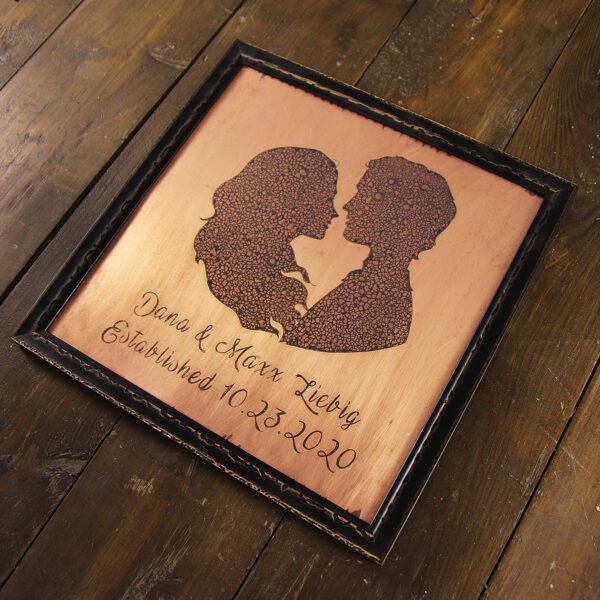 12''x12''  Engraved Cutting Board - WITH STAND - Image 2