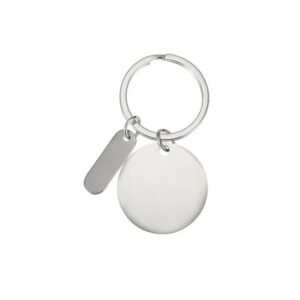 PATIKIL Stainless Steel Engraving Keychain Blanks