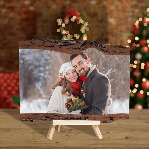 Photo on Wood Slice - Customized Printed Picture on Wood - Image 2