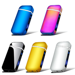Fast Charging Usb Pulse Lighter Electric Lighter Custom logo Double Arc Lighter for Cigarette