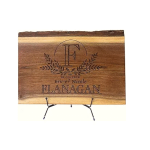 engraved custom wood board