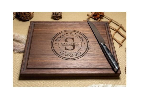 Cutting Board Wedding Registry Gift - Image 2