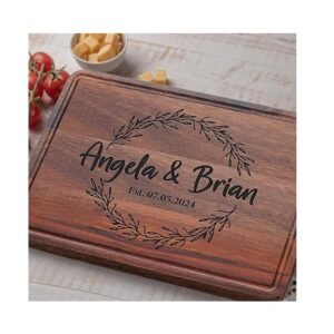 Cutting Board Wedding Registry Gift